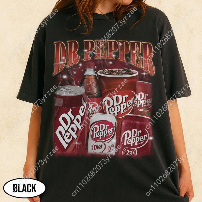 Linen Shirt Breathable - Dr Pep per Retro Tshirt Man