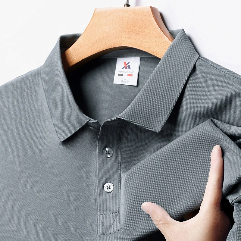 Men's Fashion Solid Short Slee - Polo Shirt Pique recension och pris