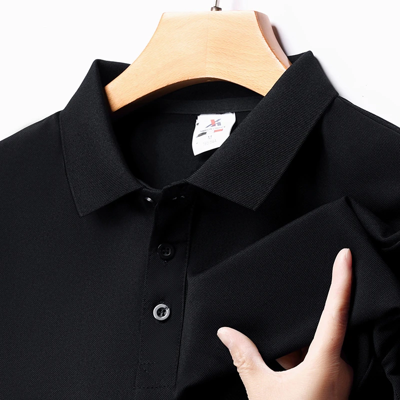 Men's Fashion Solid Short Slee - Polo Shirt Pique recension och pris