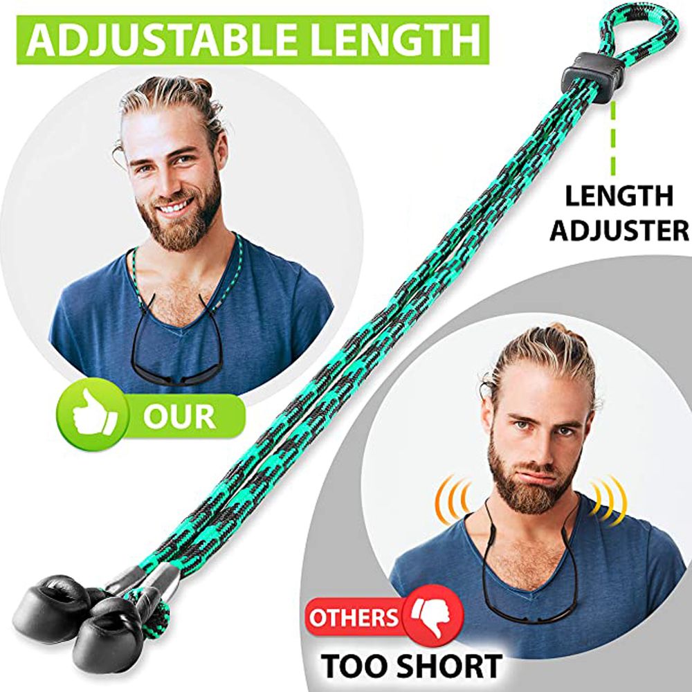 Women Men Sports Glasses Chain - Sunglass Retainer Cord recension och pris