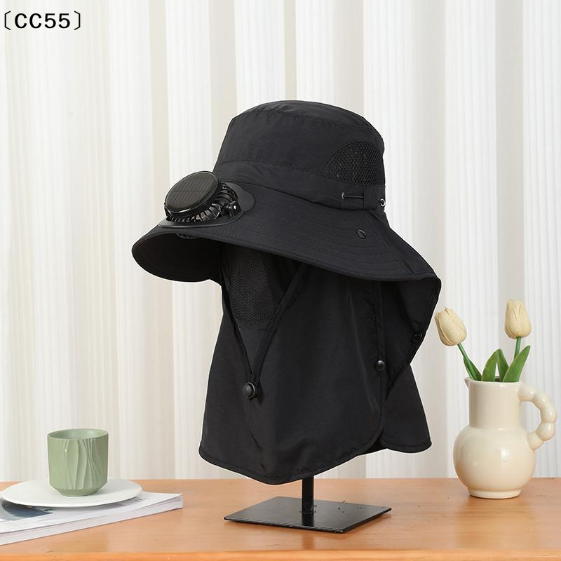 Men Fan Hat With Solar Panel W - Bucket Hat Straw recension och pris