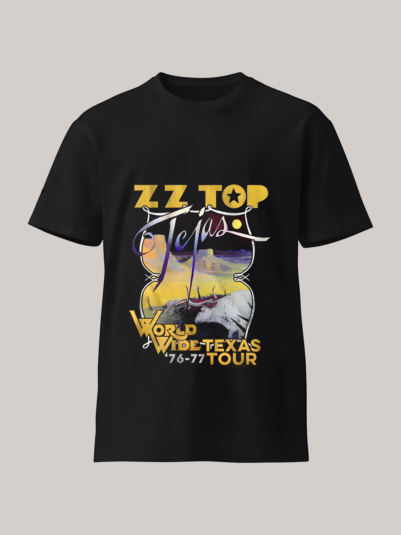 Men'S Vintage Retro World Wide - Tee Graphic Print recension och pris