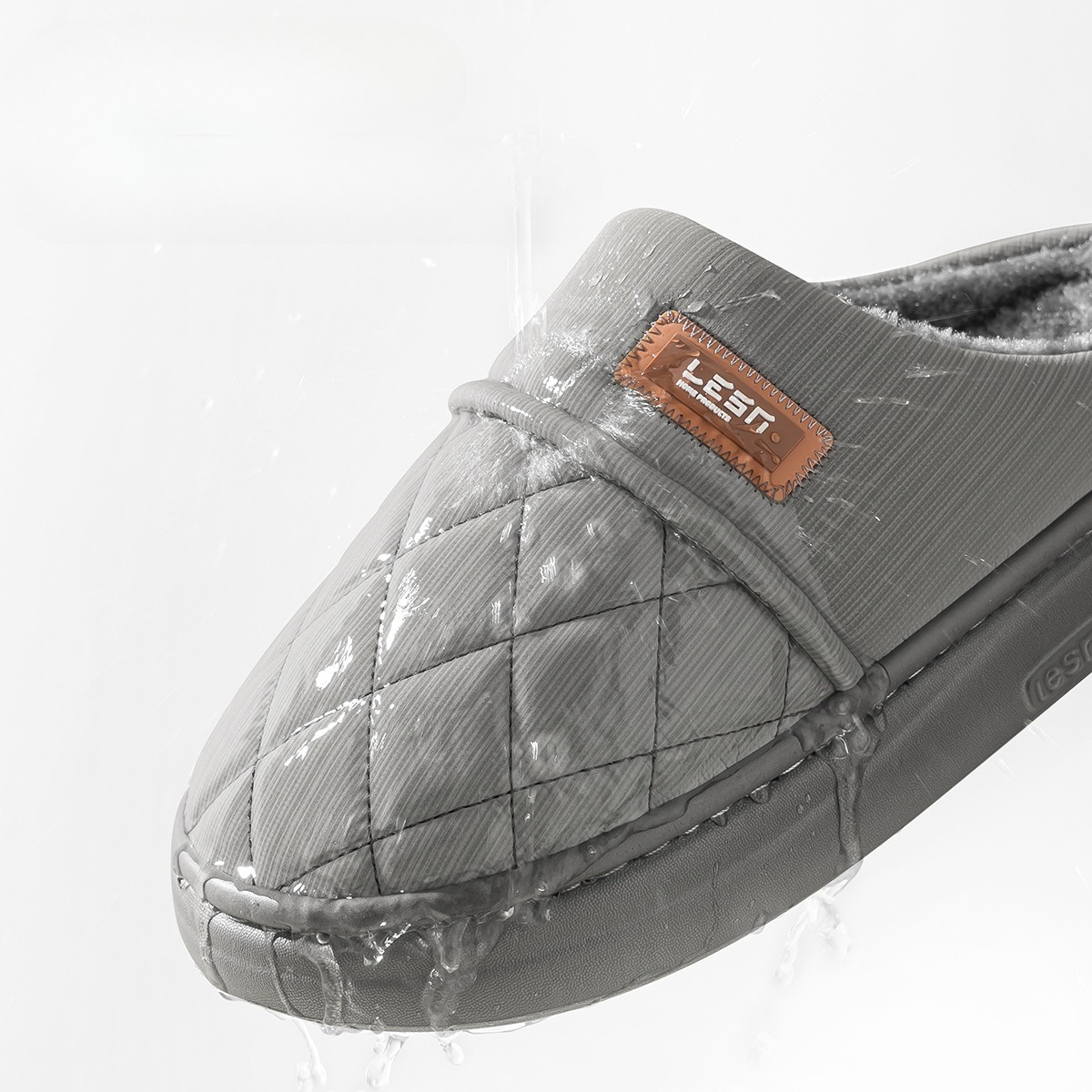 Winter Warm Slipper Women Men  - Flip Flop Leather Men recension och pris