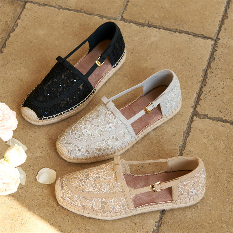 J&M Women Loafers Korean Flora - Espadrille Slip On recension och pris