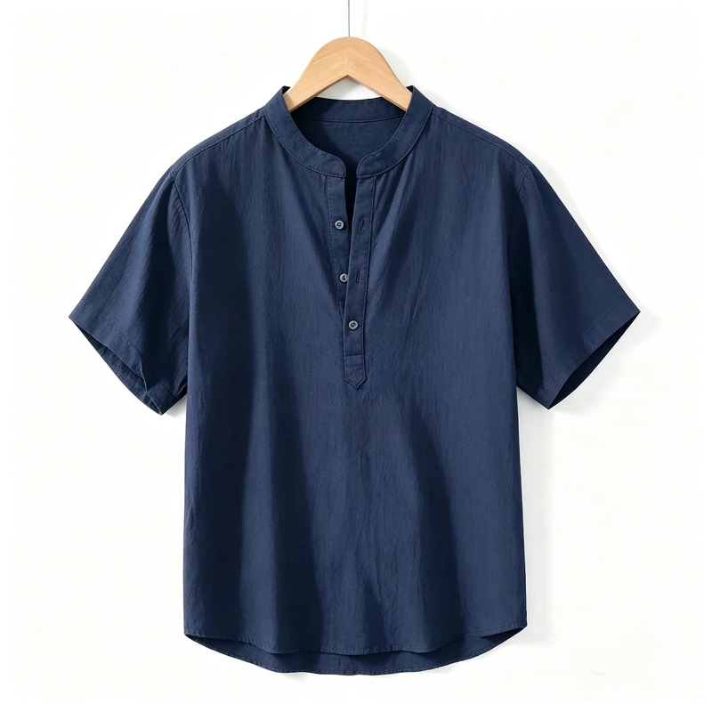 Summer Thin Short-sleeved Shir - Linen Shirt Breathable recension och pris