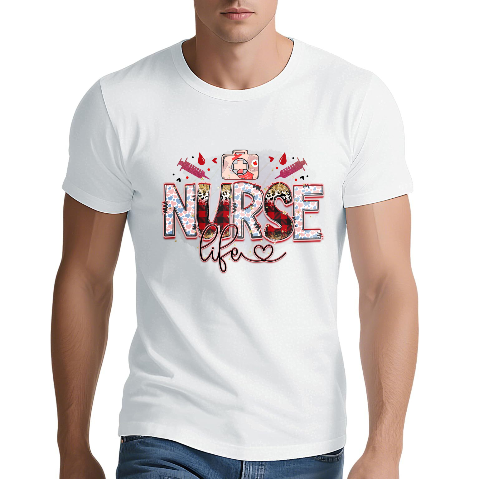 Men's t-shirts 2025 New Men's  - Tee Graphic Print recension och pris