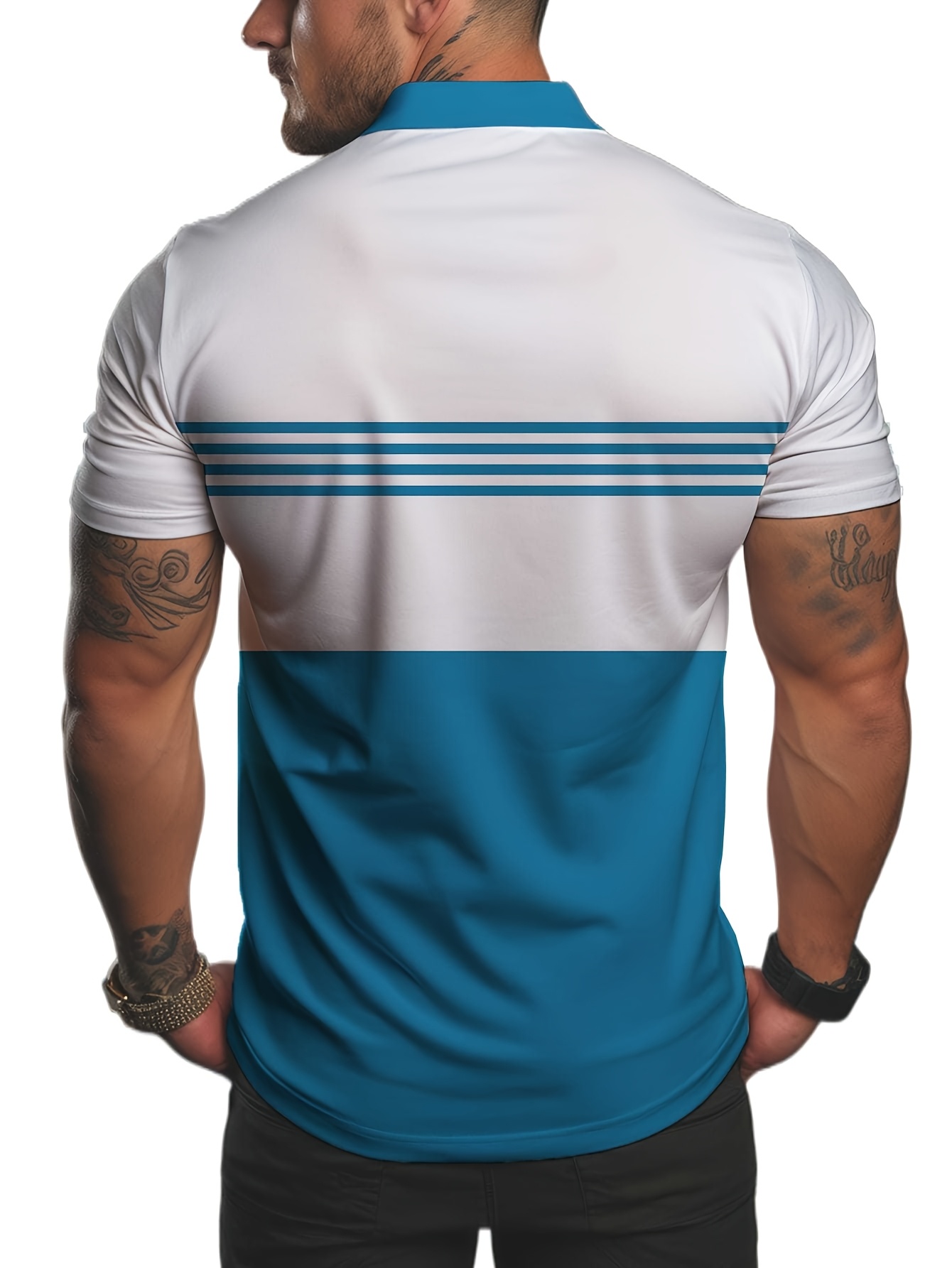 2026 Summer Men's Button-down  - Polo Shirt Pique recension och pris