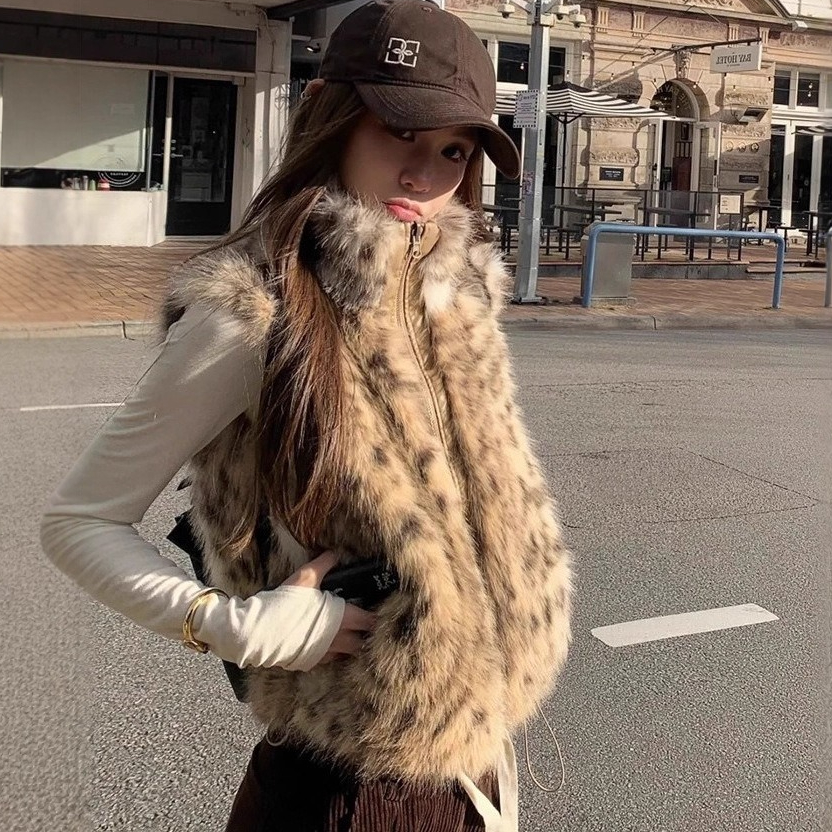 Women Faux Fur Vest Coats Shor - Short Linen Drawstring recension och pris