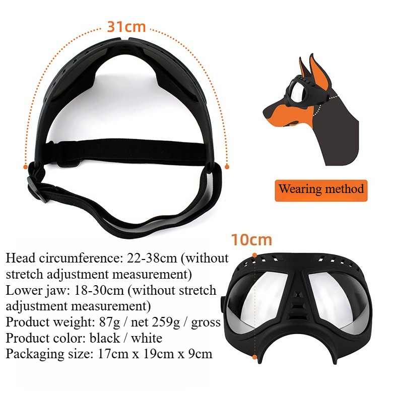 Pet Glasses for medium large-s - Sunglass Retainer Cord recension och pris