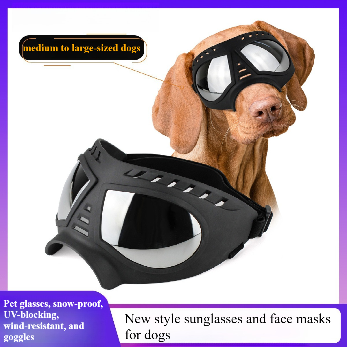 Pet Glasses for medium large-s - Sunglass Retainer Cord recension och pris