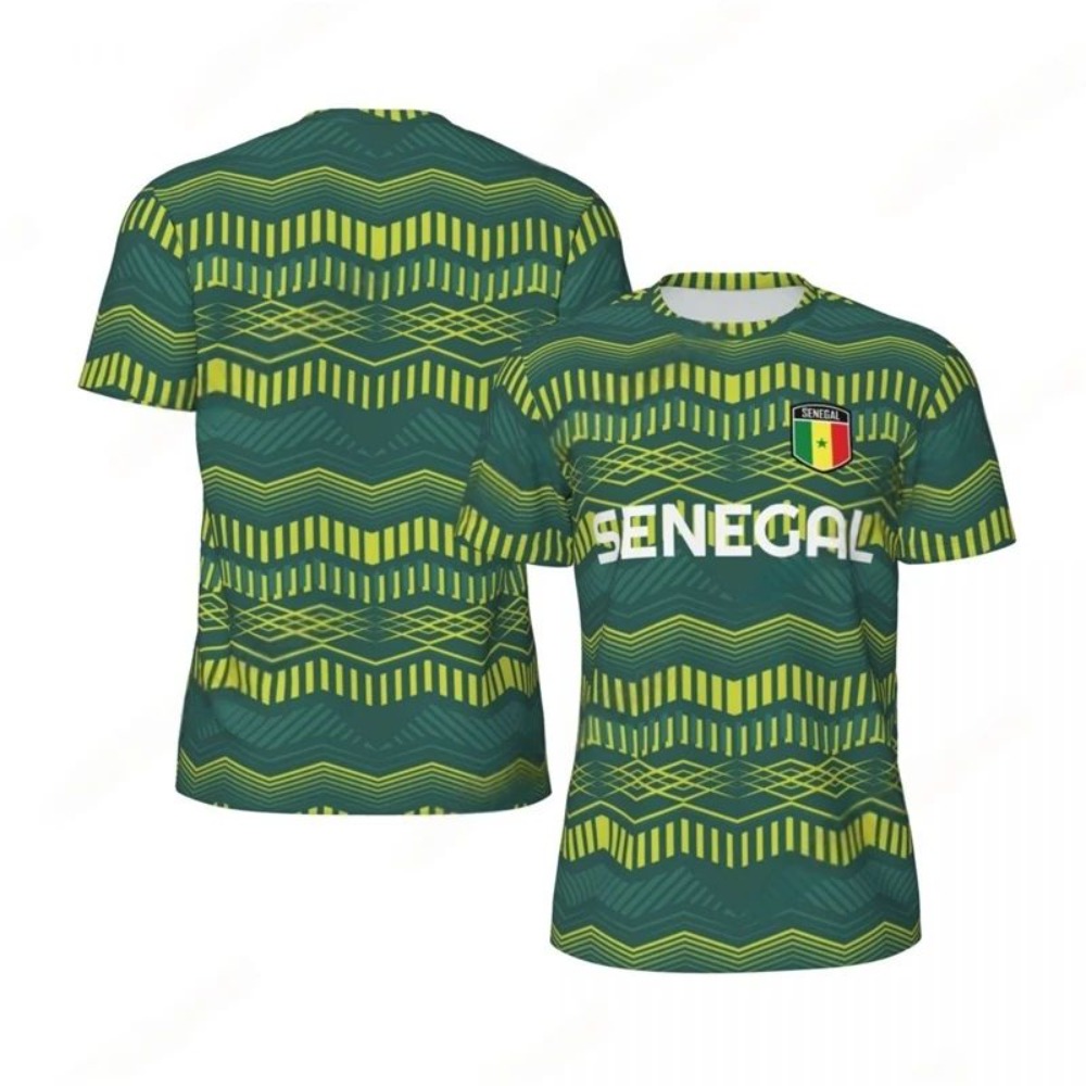 2026 New Summer Senegal Flag G - Tee Graphic Print recension och pris