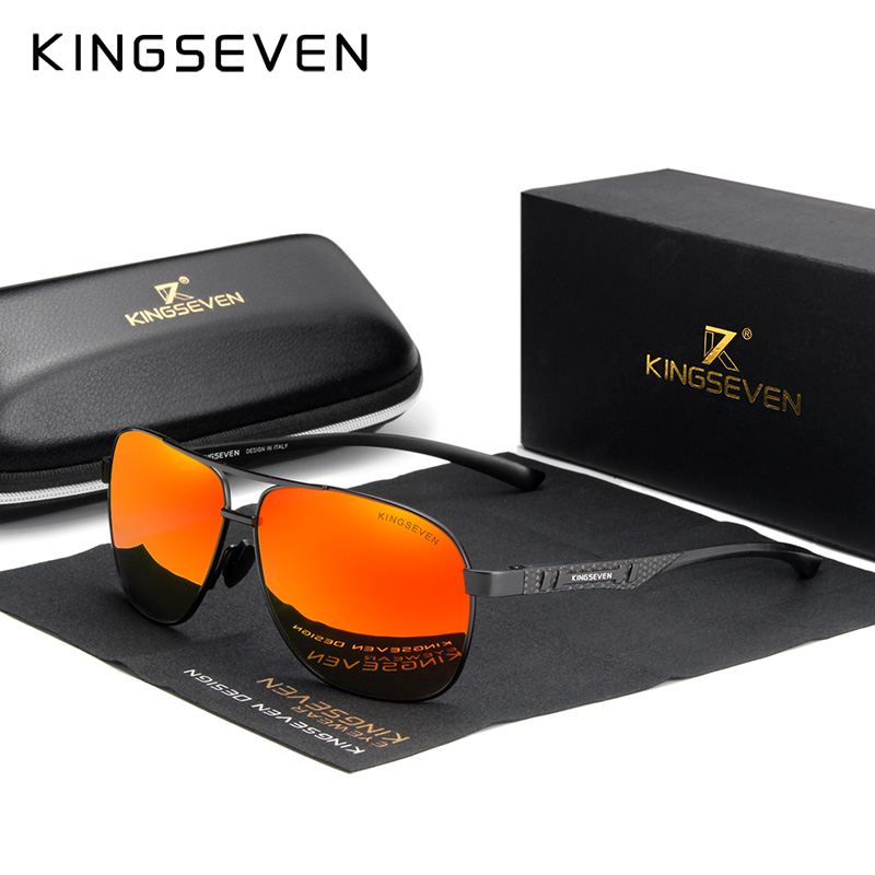KINGSEVEN Brand Men Sunglasses - Sunglasses Aviator Polarized recension och pris