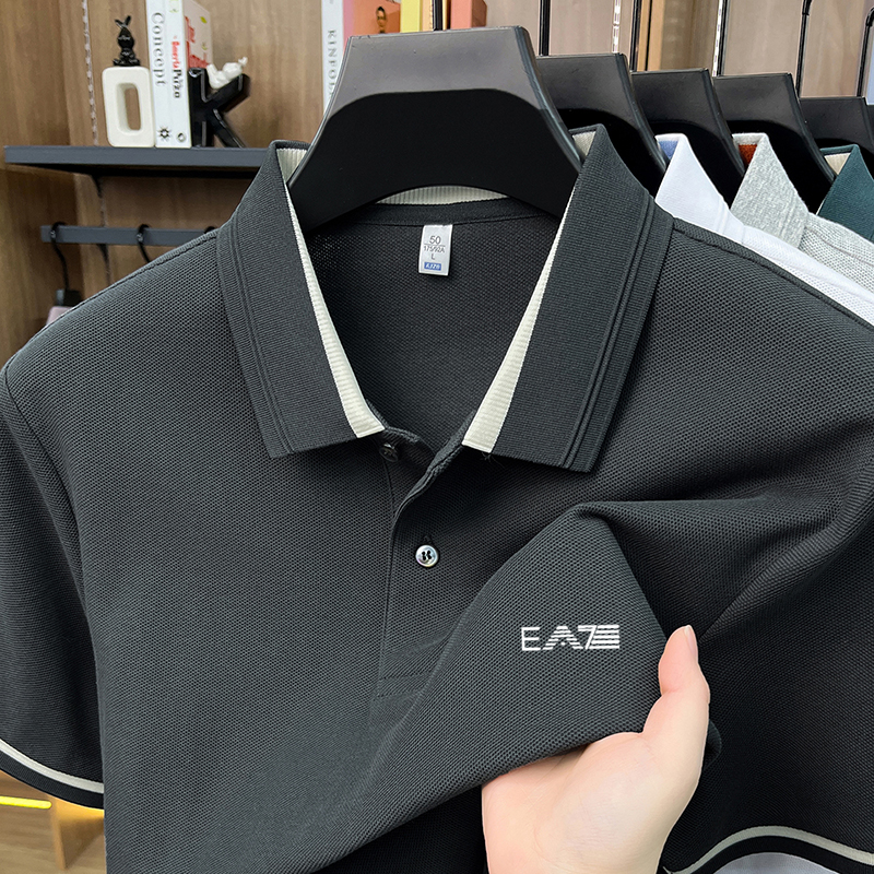 Luxury brand men's short sleev - Polo Shirt Pique recension och pris