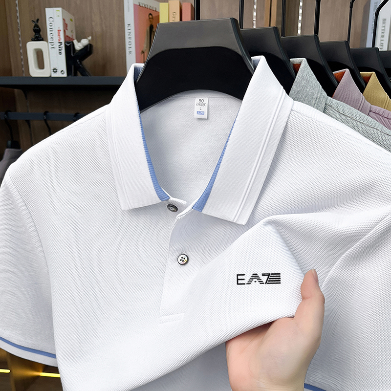 Luxury brand men's short sleev - Polo Shirt Pique recension och pris