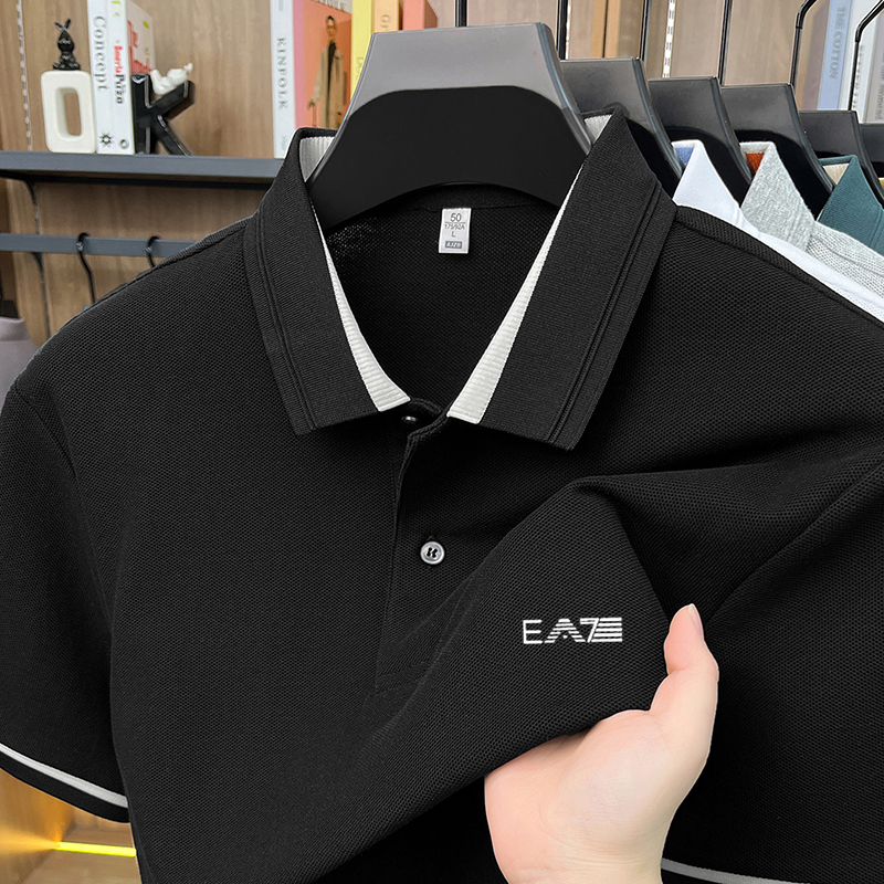 Luxury brand men's short sleev - Polo Shirt Pique recension och pris