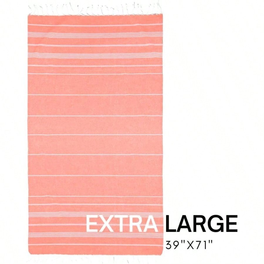 Turkish Beach Towel With Trave - Beach Towel Large recension och pris