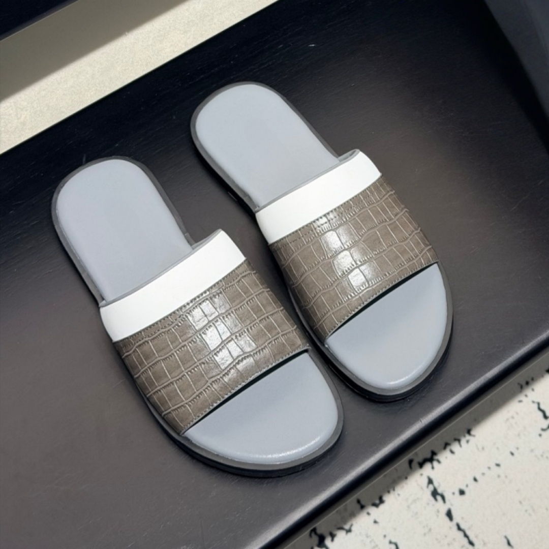 Handmade Cowhide Sandals Luxur - Flip Flop Leather Men recension och pris