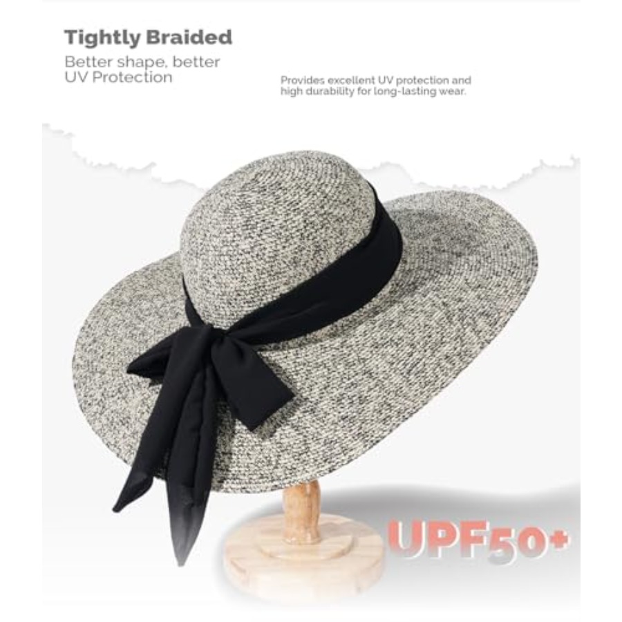 Hat Hut Wide Brim Beach Sun Ha - Packable Hat Nylon recension och pris