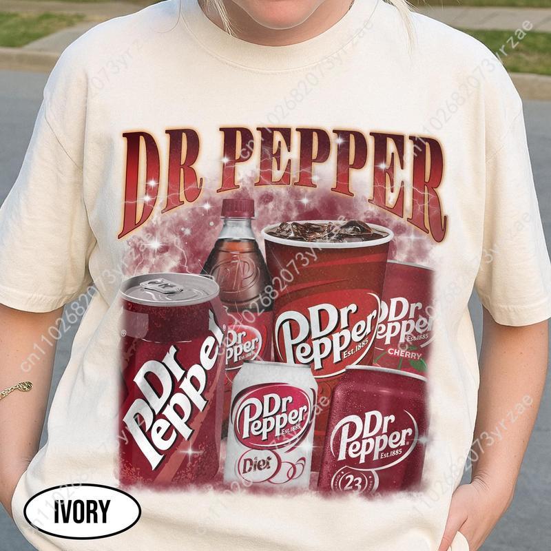 Dr Pep per Retro Tshirt Man Wo - Linen Shirt Breathable recension och pris