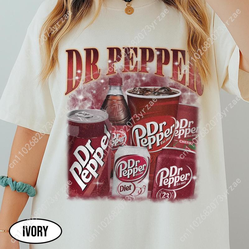 Dr Pep per Retro Tshirt Man Wo - Linen Shirt Breathable recension och pris