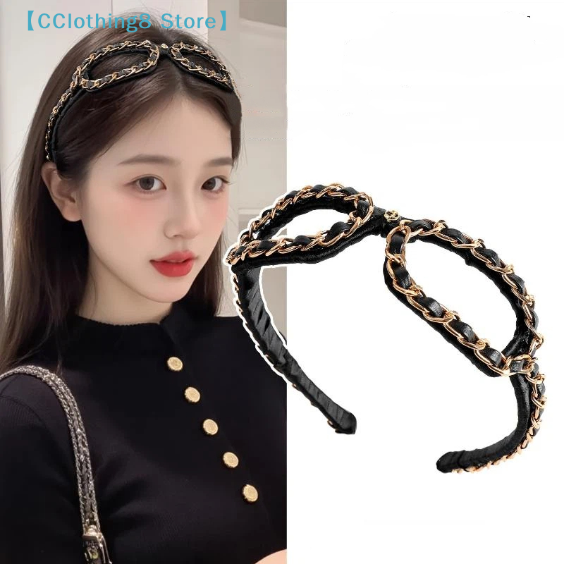 Vintage Chain Leather Headband - Sunglass Retainer Cord recension och pris