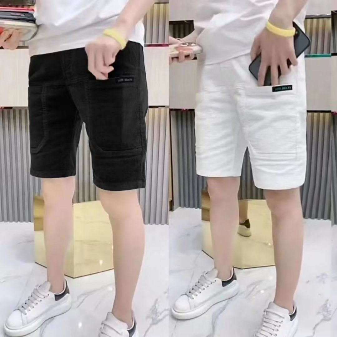 Slim Fit Summer Thin Corduroy  - Shorts Chino Slim recension och pris