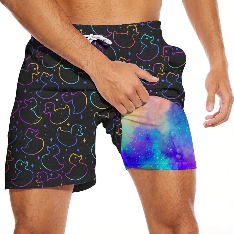 Mens Quick Dry Swim Trunks Wit - Swim Trunk Quick Dry recension och pris