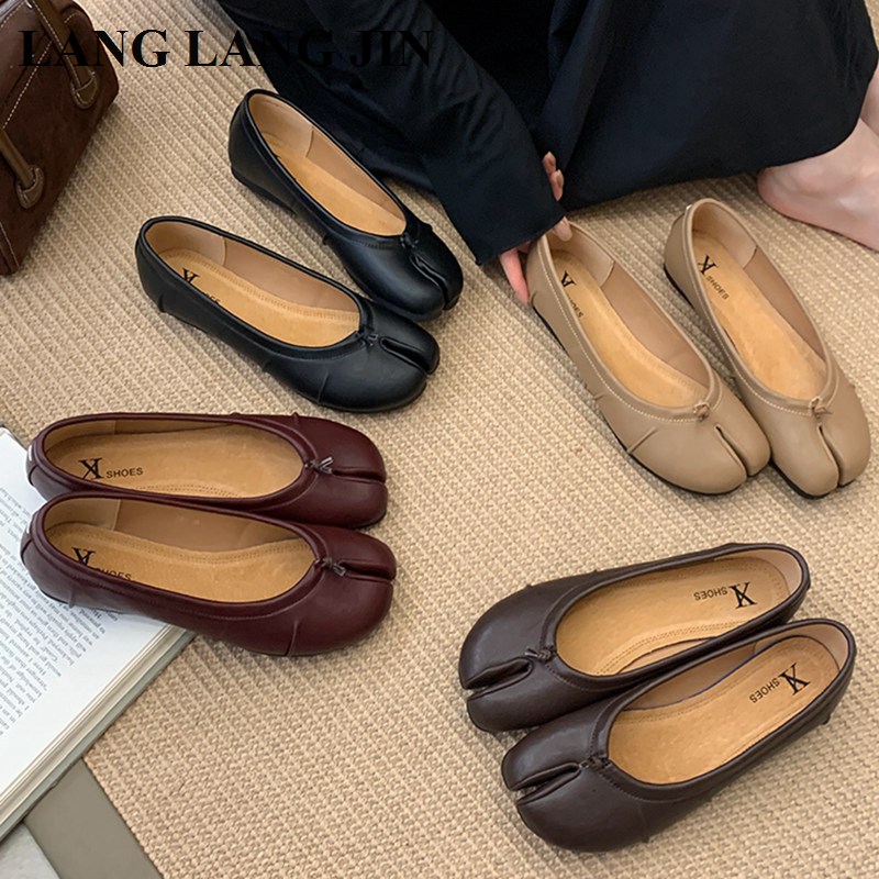 Spring Split Toe Women Ballet  - Espadrille Slip On recension och pris