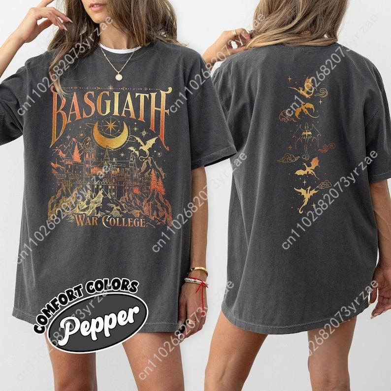 Basgiath War College Retro Was - Linen Shirt Breathable recension och pris