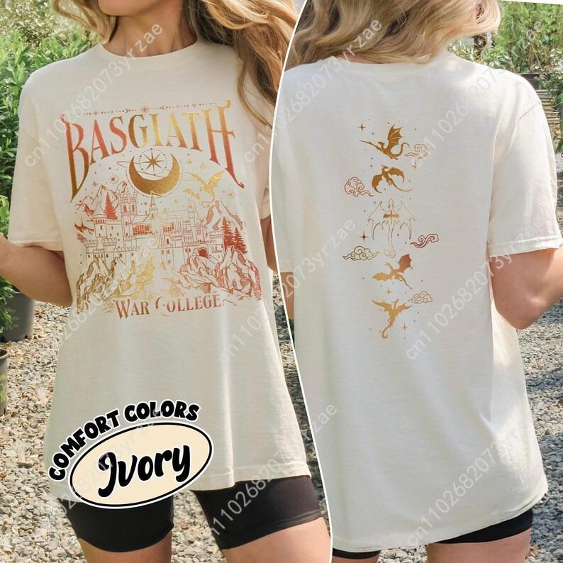 Basgiath War College Retro Was - Linen Shirt Breathable recension och pris