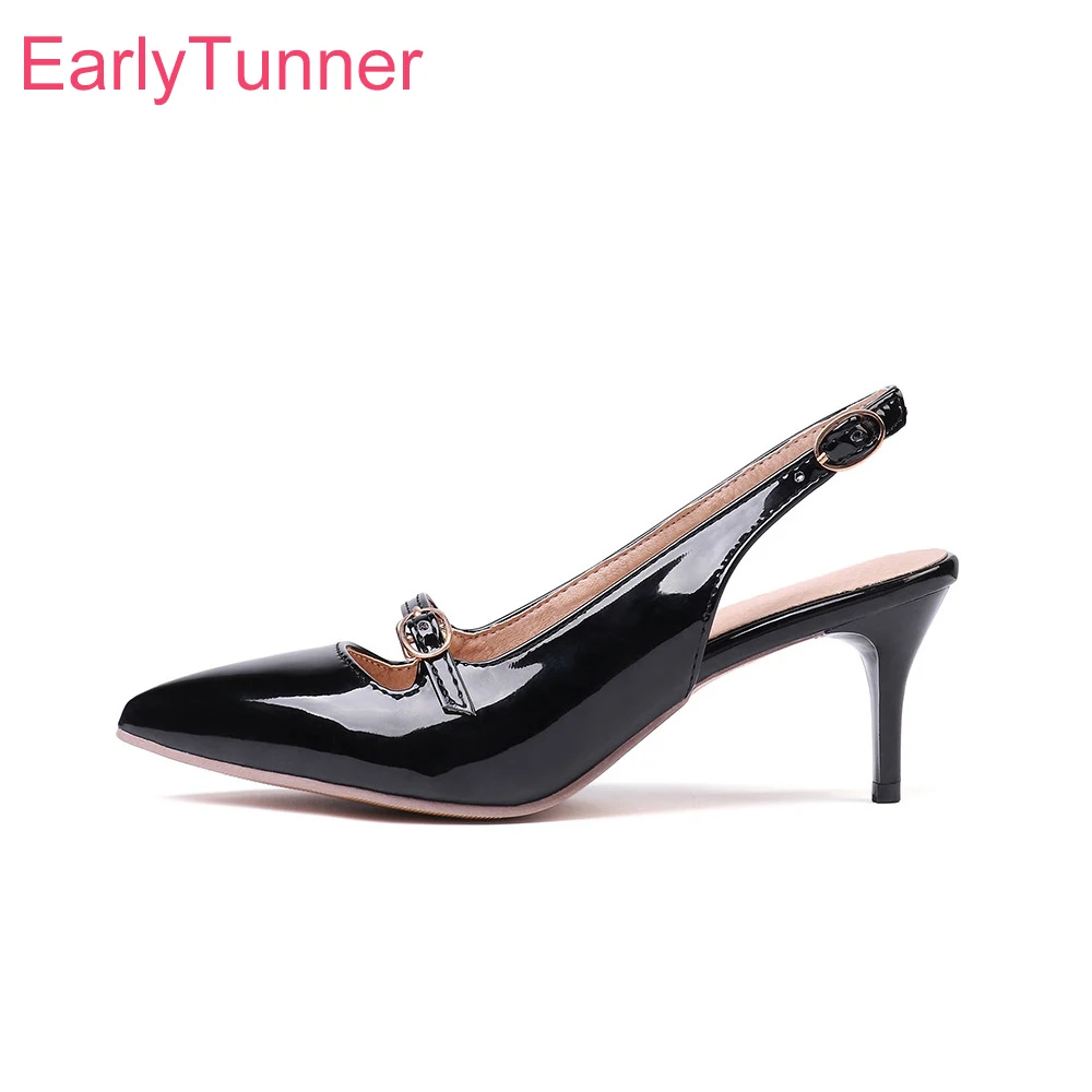 Brand New Summer Fashion Black - Casual Sandal Leather recension och pris