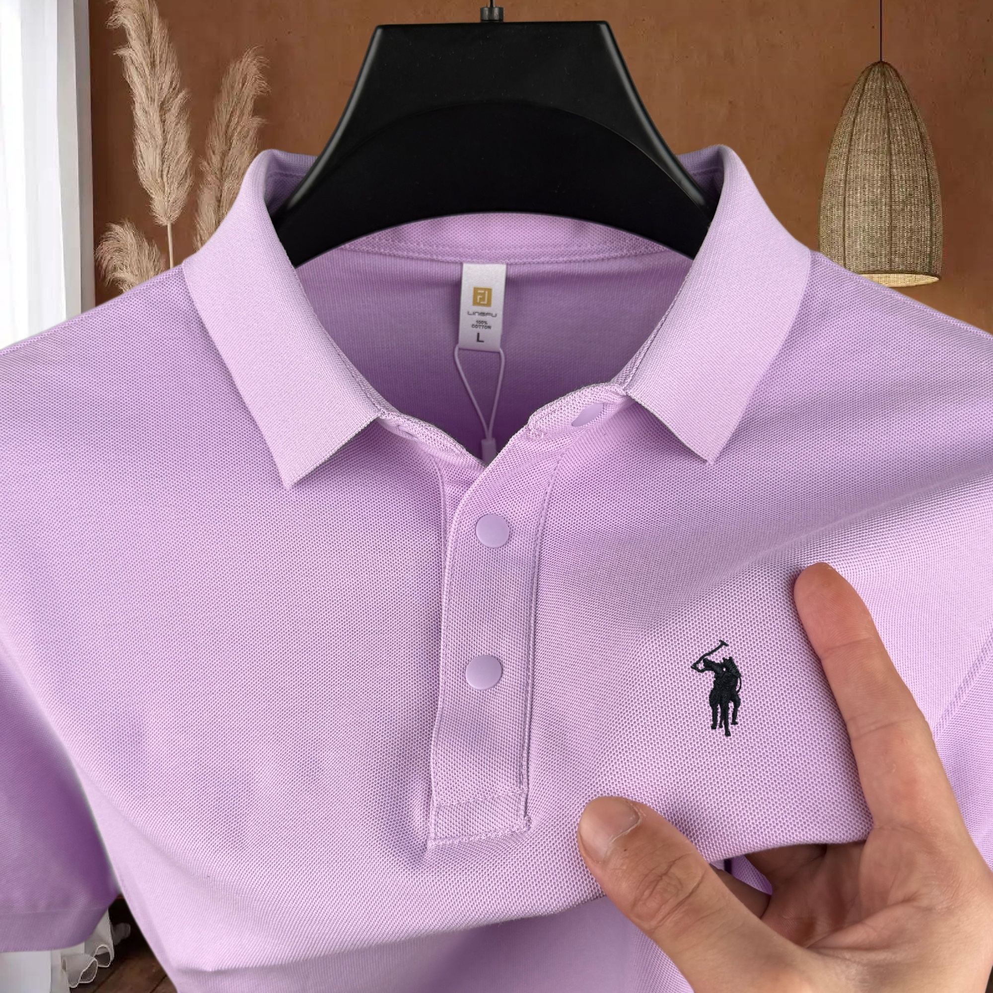 100% pure cotton high-end bran - Polo Shirt Pique recension och pris