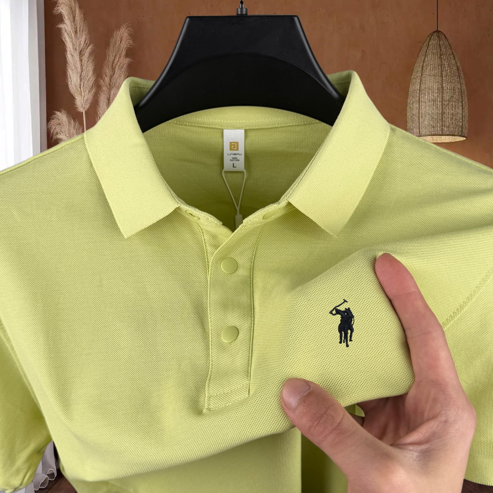 100% pure cotton high-end bran - Polo Shirt Pique recension och pris