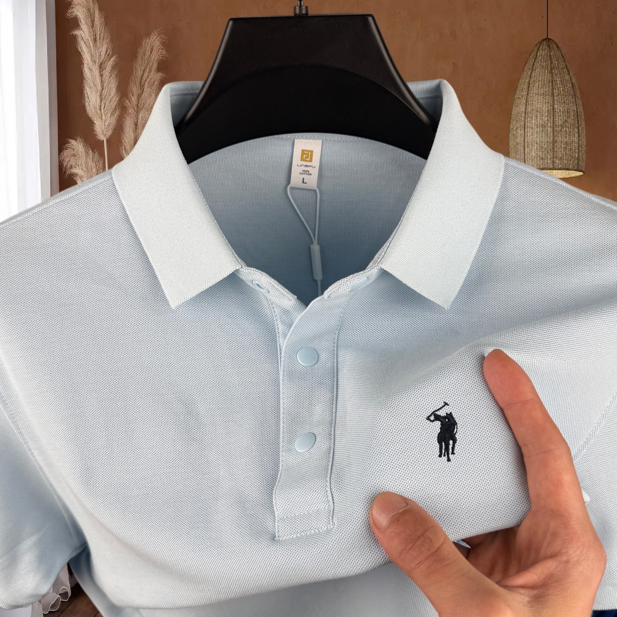 100% pure cotton high-end bran - Polo Shirt Pique recension och pris