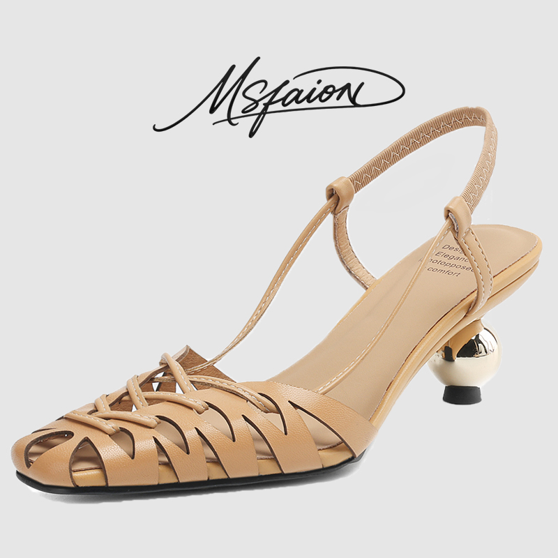 2026 Summer Designer High Heel - Casual Sandal Leather recension och pris