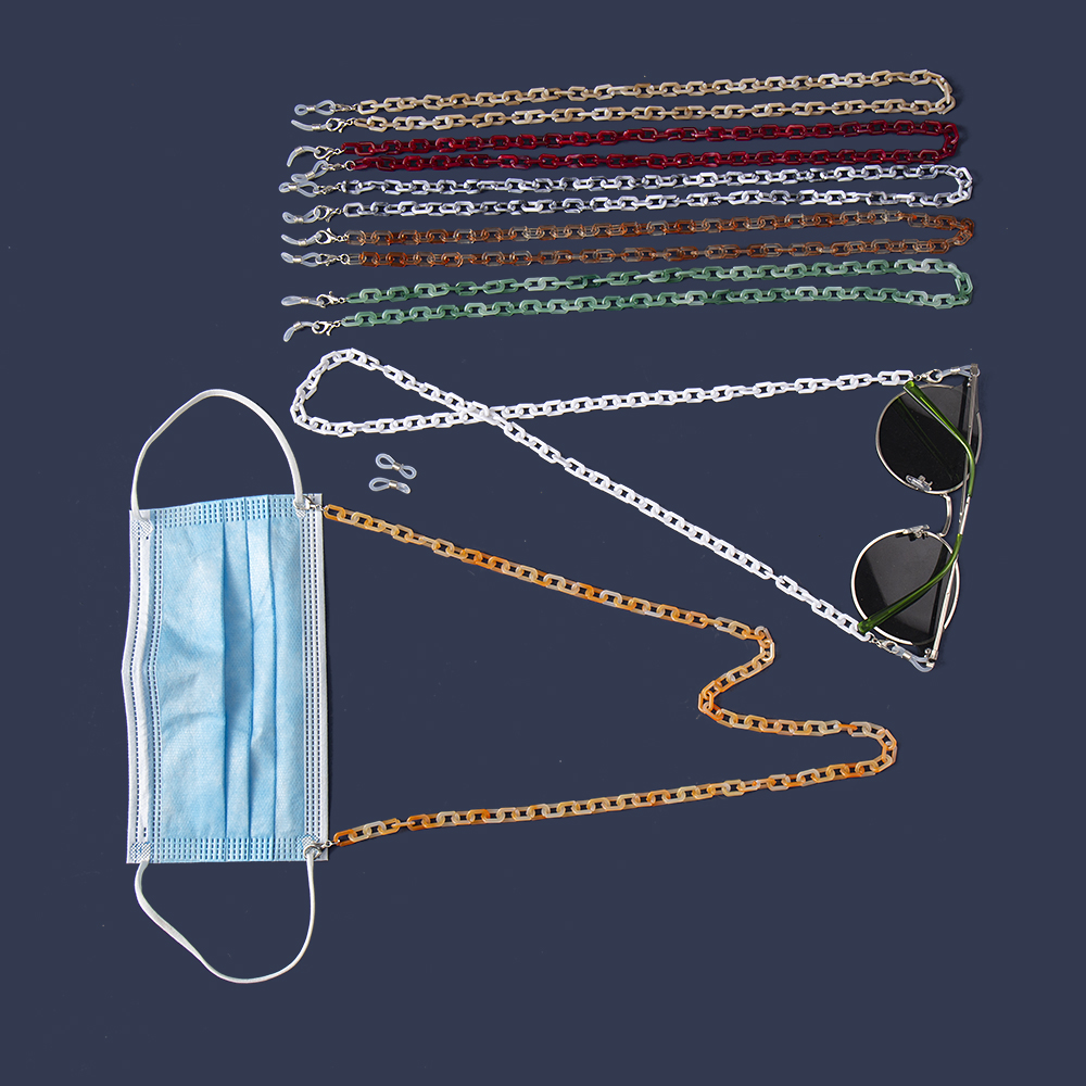 Bohemia Amber Acrylic Glasses  - Sunglass Retainer Cord recension och pris