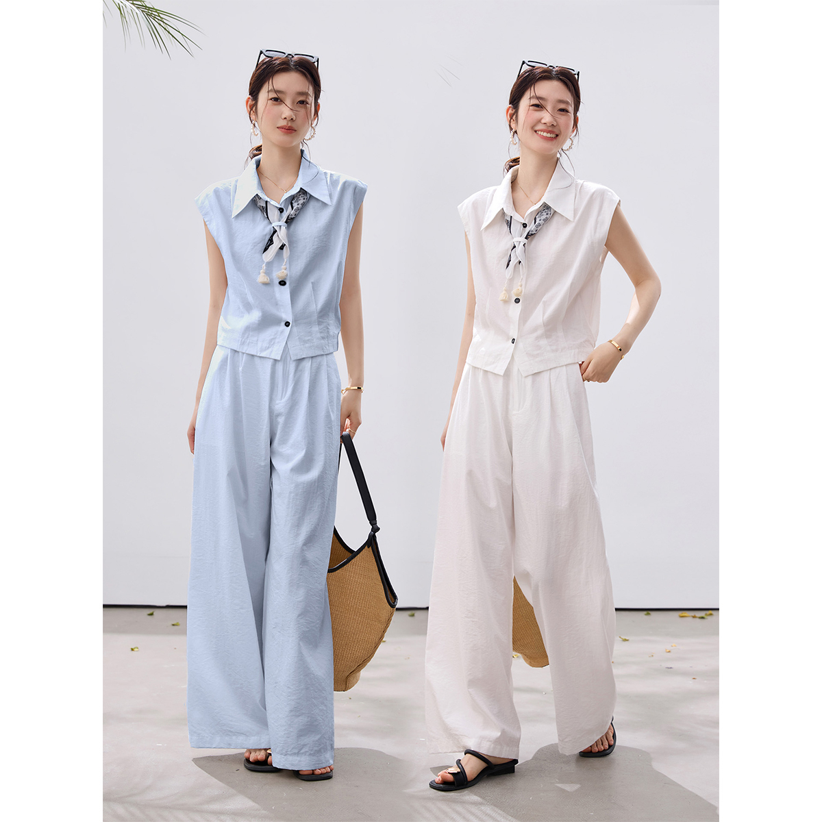 VIMLY Women's Casual Office Tw - Shirt Camp Collar recension och pris
