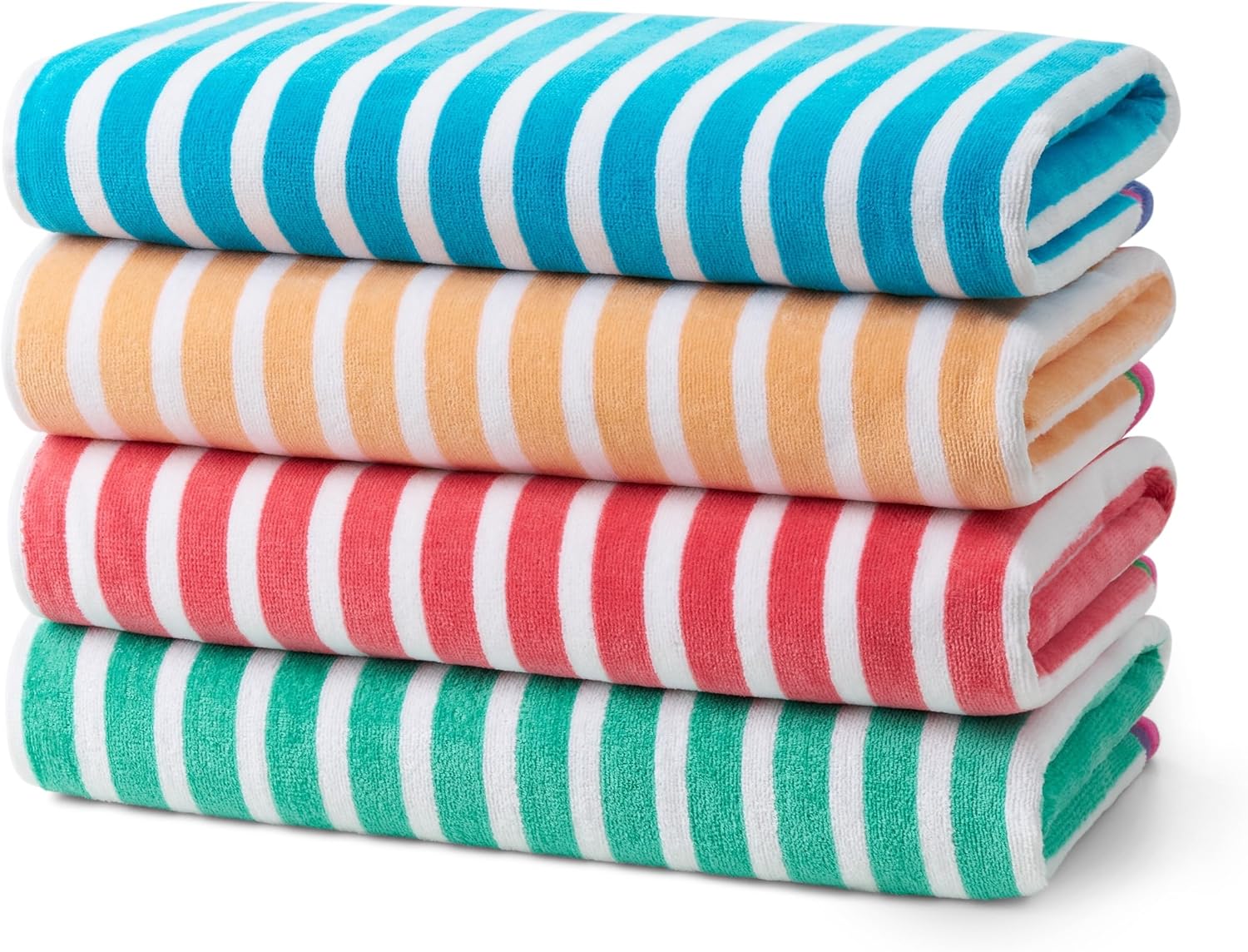 Colorful Racing Striped Beach  - Beach Towel Large recension och pris