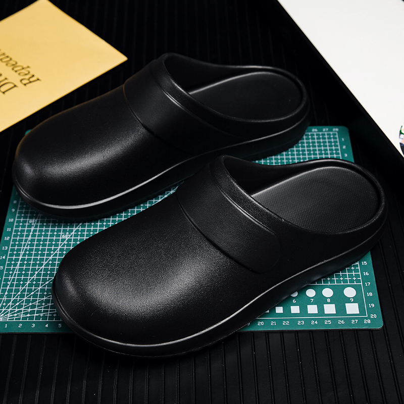 YUYIN Men Women EVA Chef Shoes - Flip Flop Leather Men recension och pris