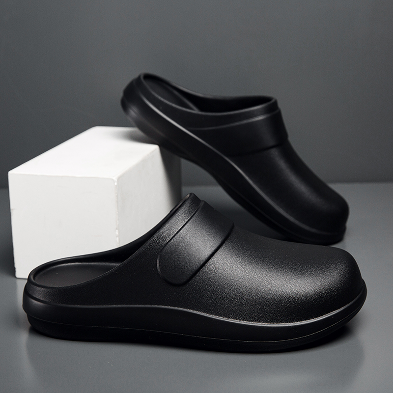 YUYIN Men Women EVA Chef Shoes - Flip Flop Leather Men recension och pris