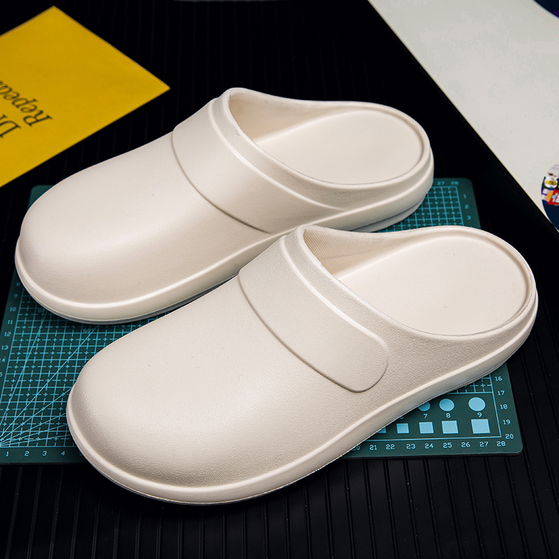 YUYIN Men Women EVA Chef Shoes - Flip Flop Leather Men recension och pris